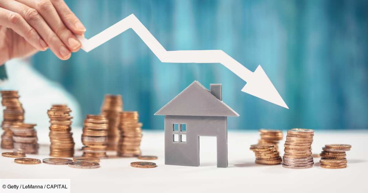 📉Une tendance à la baisse enfin amorcée pour les taux de crédit immobilier !