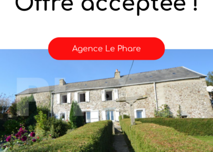 Une nouvelle offre acceptée pour Le Phare Immobilier.