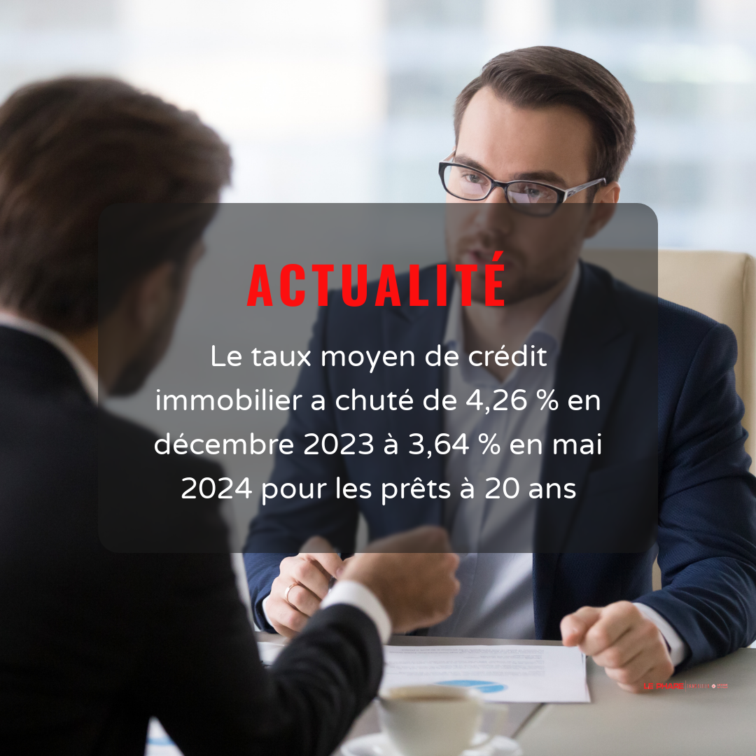 Taux de crédit immobilier en baisse : une aubaine pour les acheteurs !